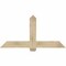 Ekena Millwork Eugene Rough Sawn Timber Gable Bracket, Douglas Fir, 60"W x 30"H x 4"D x 6"F, 12/12 Pitch GBW060X30X0406EUG00RDF - alternate 1